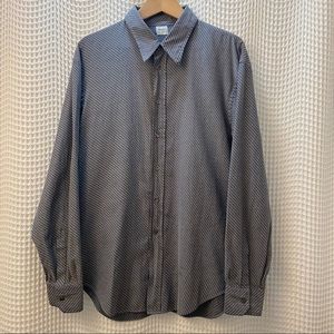 Armani Patterned Button Down Dress Shirt